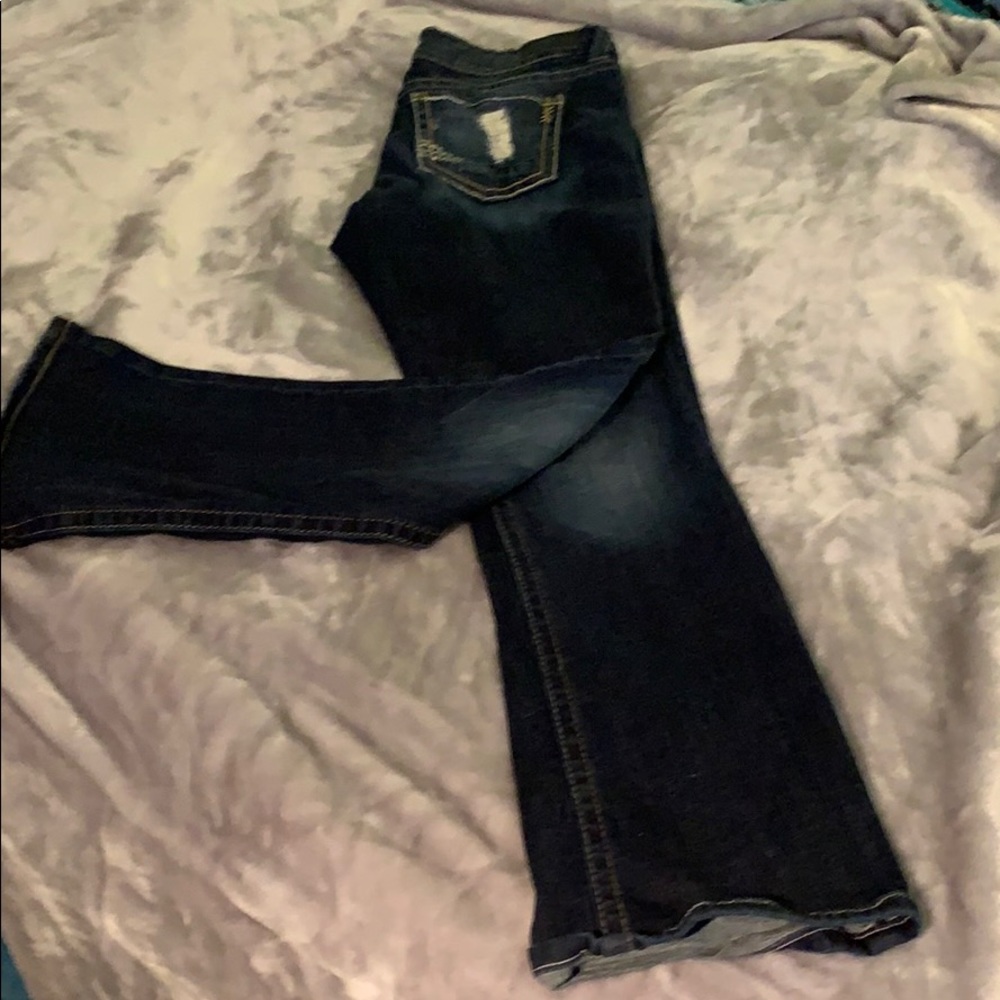 Buckle -Daytrip, Virgo Bootcut. Dark wash.